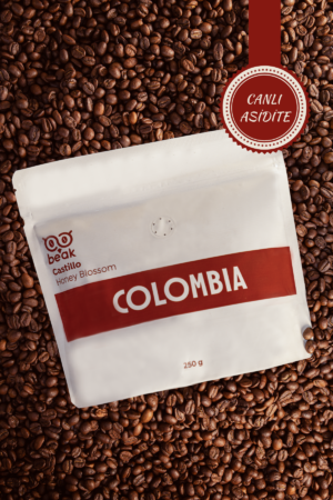 Colombia Honey Blossom Çekirdek Kahve 250 GR