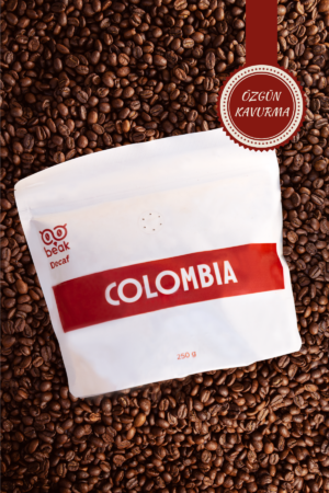 Colombia Decaf Çekirdek Kahve 250 GR